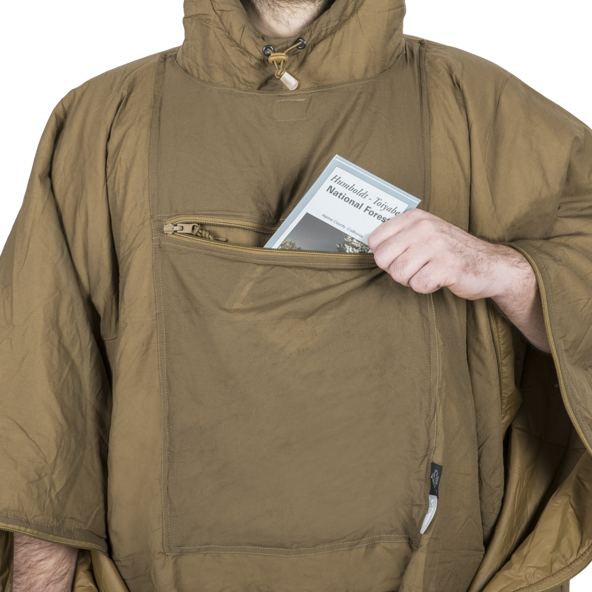 Poncho Helikon-Tex Swagman Roll Climashield® Apex™ Portocaliu