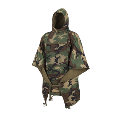 Poncho Helikon-Tex Swagman Roll Climashield® Apex™ US Woodland