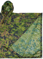 Poncho Rip Stop M05 camo MFH - Cusături Sudate, 100% Poliester
