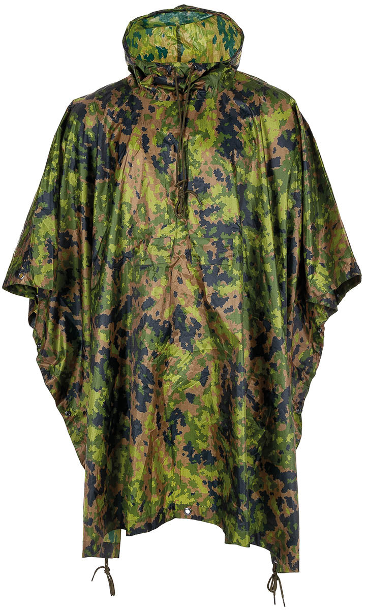 Poncho Rip Stop M05 camo MFH - Cusături Sudate, 100% Poliester