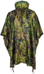 Poncho Rip Stop M05 camo MFH - Cusături Sudate, 100% Poliester