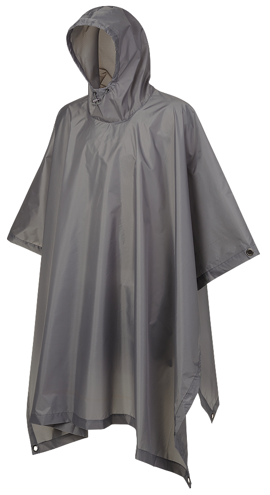 Poncho Ripstop Anthracite Brandit - Protectie Esentiala