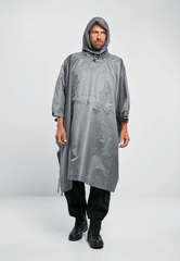 Poncho Ripstop Anthracite Brandit - Protectie Esentiala