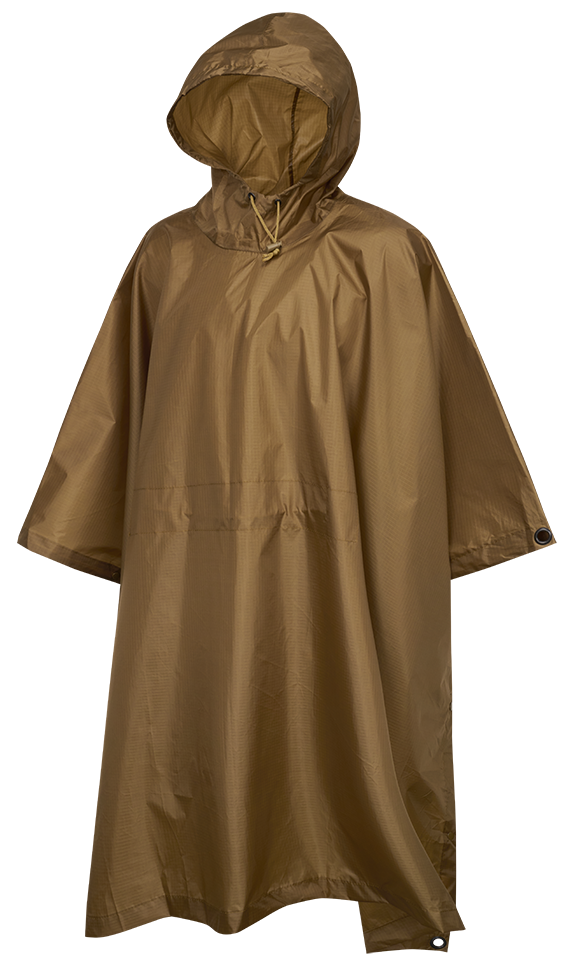 Poncho Ripstop Camel Brandit - Protectie Fara Compromis