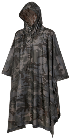 Poncho Ripstop Dark Camo Brandit - Protectie Esentiala