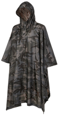 Poncho Ripstop Dark Camo Brandit - Protectie Esentiala