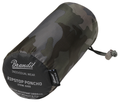Poncho Ripstop Dark Camo Brandit - Protectie Esentiala