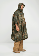 Poncho Ripstop Flecktarn Brandit - Protectie Esentiala