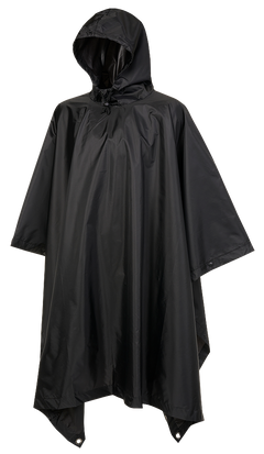 Poncho Ripstop Negru Brandit - Protectie Esentiala