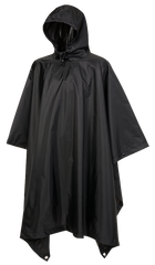 Poncho Ripstop Negru Brandit - Protectie Esentiala
