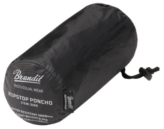 Poncho Ripstop Negru Brandit - Protectie Esentiala