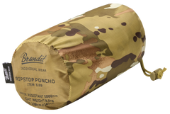 Poncho Ripstop Tactical Camo Brandit - Protectie Esentiala