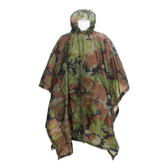 Poncho ripstop Woodland Tactical Gear - Protecție Supremă în Orice Vreme