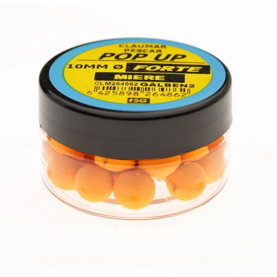 Pop-Up Claumar Forte Miere Galben Arrow INT. - Atractant, Flotabilitate