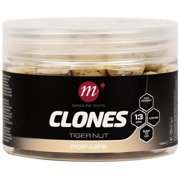 Pop-Up Clones Tiger Nut 13mm Mainline - Atracție Imediată Crap - 1