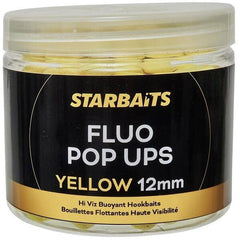 Pop-Up Fluo Galben 16mm Starbaits - Atractivitate Maximă, Vizibilitate sporită