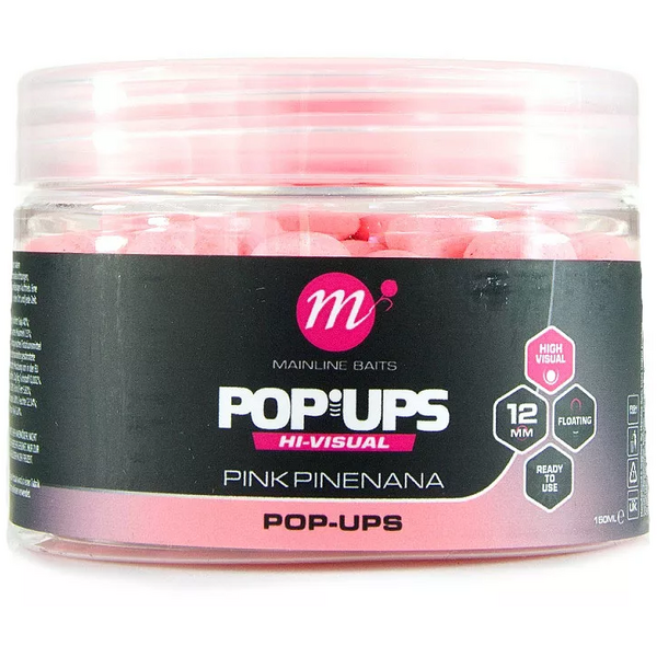 Pop-Up Fluo Pink Pinenana Mainline - Atractie Intensă Crap
