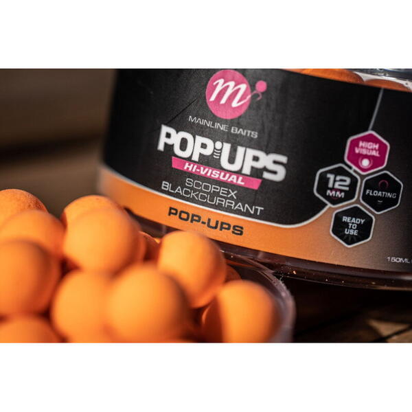 Pop-Up Fluo Scopex & Blackcurrant Mainline - Atracție Imediată, 12mm - 3