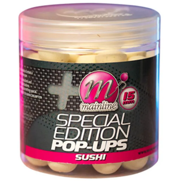 Pop-up Sushi White 15mm Mainline - Atracție Instantă, Ediție Limitată - 1