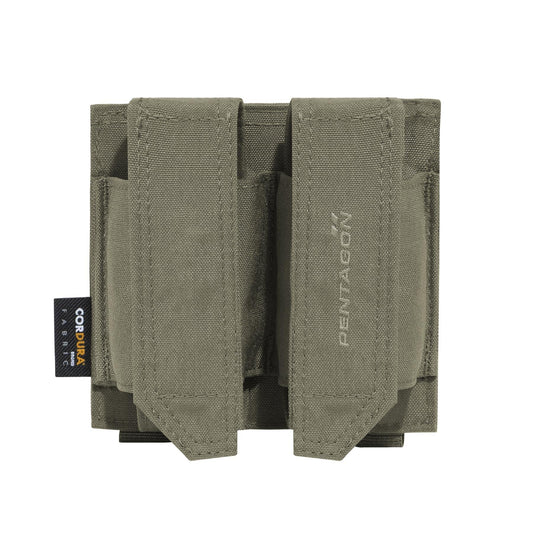 Port Incarcator Double Fb Pouch RAL7013 Pentagon Tactical - Performanță și Ventilație Optimă în orice Mediu