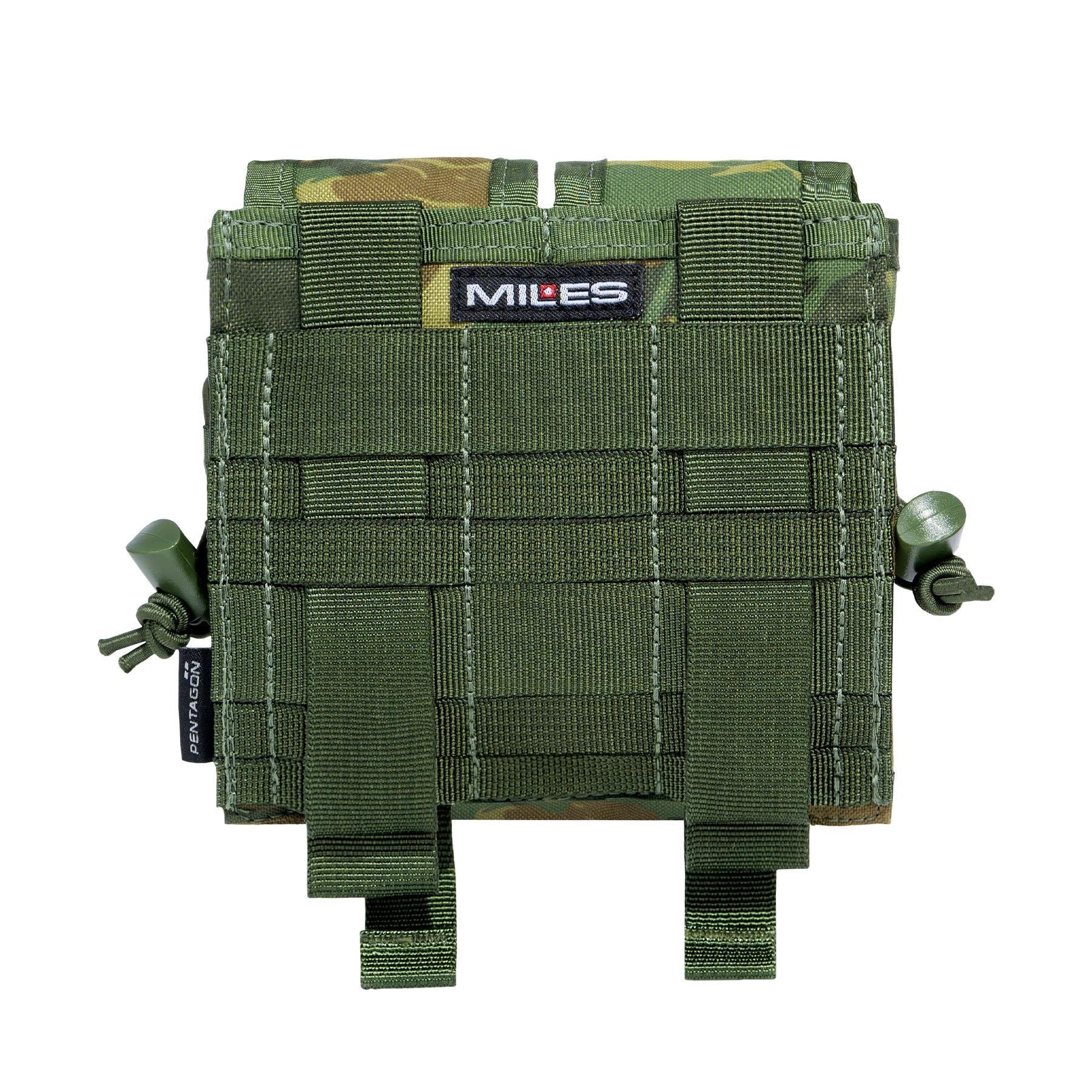 Port Incarcator Double Multi Pouch Camo -Camo Gr.camo Pentagon Tactical - Fiabilitate și Adaptabilitate în Teren