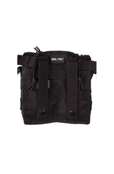 Port Incarcator Dublu Molle Black