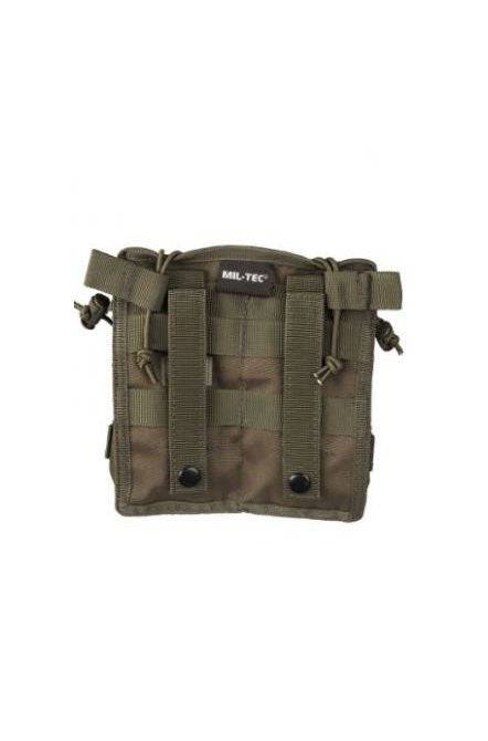 Port Incarcator Dublu Molle Oliv