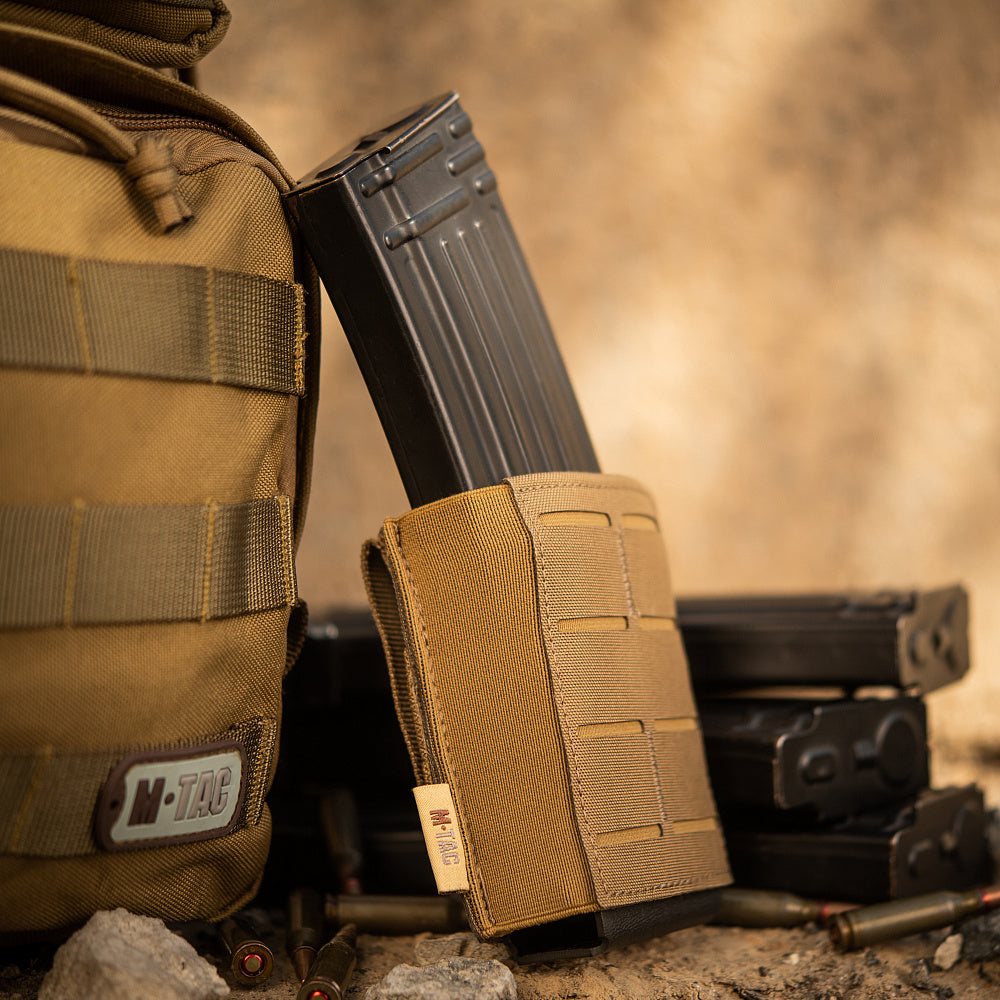 Portîncărcător cu Bandă Elastică Laser Cut M-Tac - Coyote