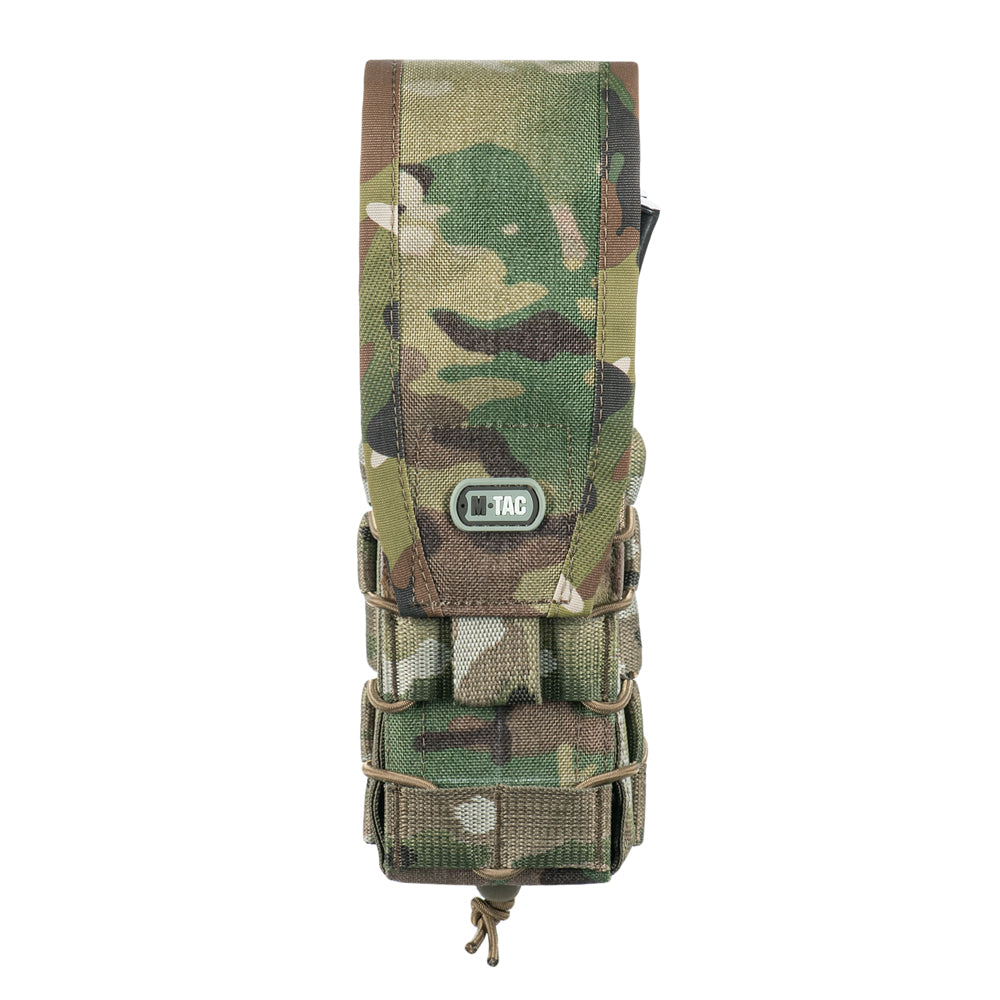 Portîncărcător Dublu AK M-Tac cu Capac Gen.III - Multicam