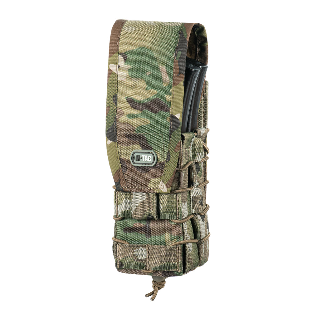 Portîncărcător Dublu AK M-Tac cu Capac Gen.III - Multicam