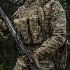 Portîncărcător Dublu AK M-Tac cu Capac Gen.III - Multicam