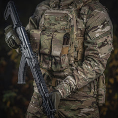 Portîncărcător Dublu M-Tac Closed-Type - Multicam