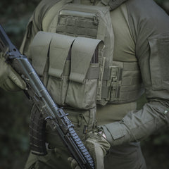 Portîncărcător Dublu M-Tac Closed-Type - Ranger Green