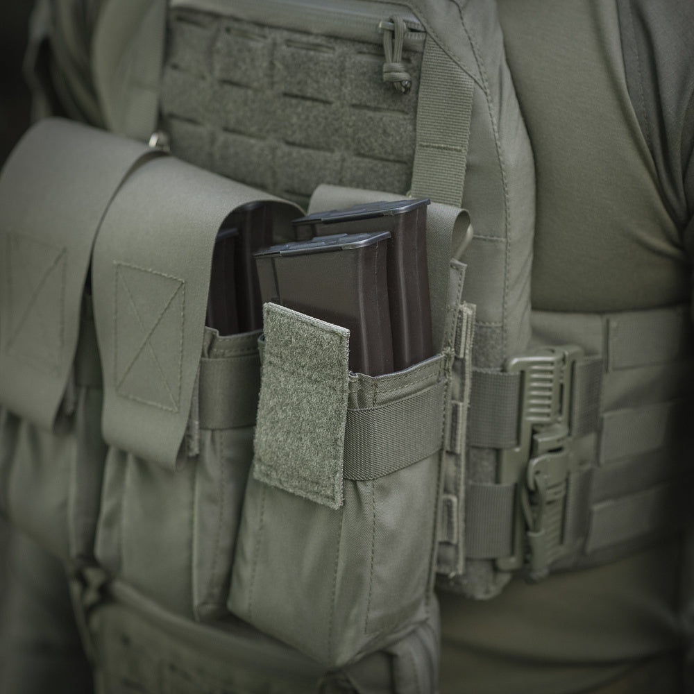 Portîncărcător Dublu M-Tac Closed-Type - Ranger Green