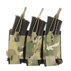 Portîncărcător Triplu M-Tac Elite Laser Cut - Multicam