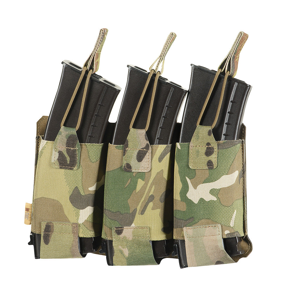 Portîncărcător Triplu M-Tac Elite Laser Cut - Multicam