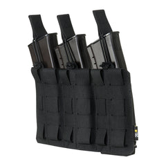 Portîncărcător Triplu M-Tac Elite Laser Cut - Negru
