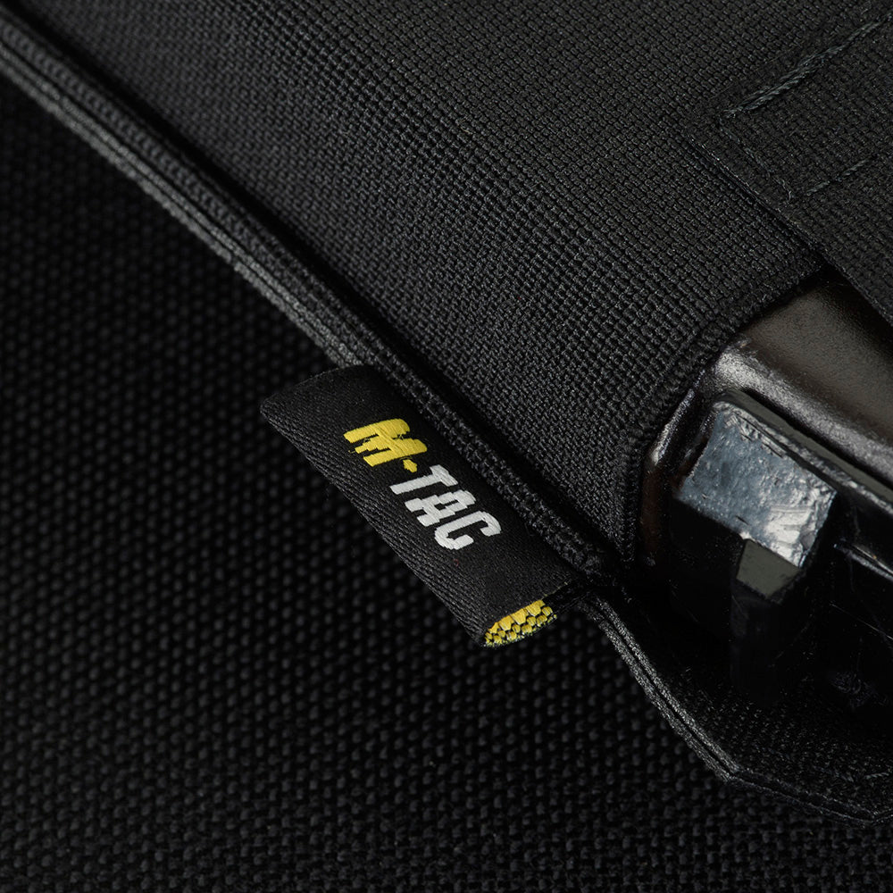 Portîncărcător Triplu M-Tac Elite Laser Cut - Negru