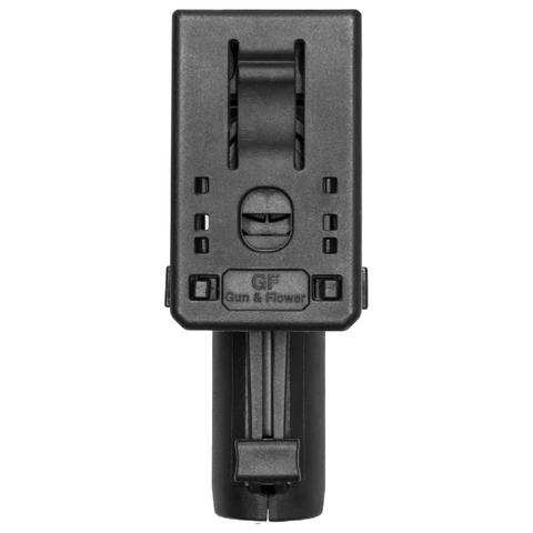 Suport baston telescopic GUNFLOWER 360° – compatibil 26–28 mm, mobilitate și siguranță tactică