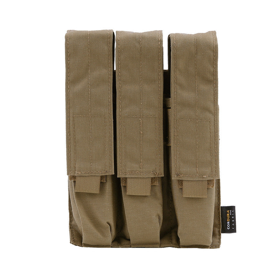 Portincărcător Triplu CORDURA/KRISS VECTOR, HK MP7 Coyote - Retenție Adaptabilă