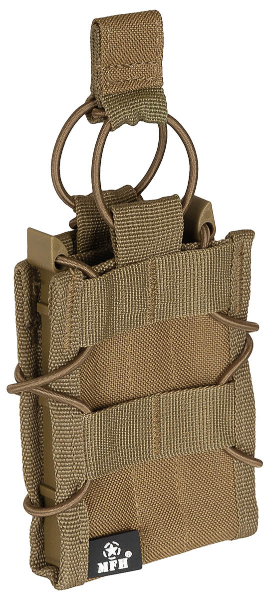 Portmagazie "Bungee Lock" Coyote MFH - Compatibil 5.56, MOLLE