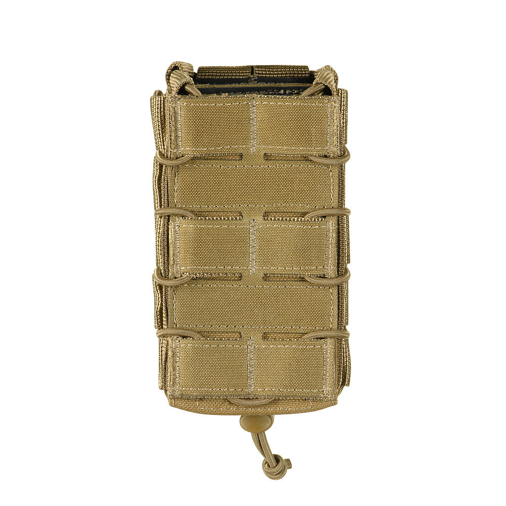 Portmagazie Dublă Deschisă M-Tac AK Laser Cut - Coyote