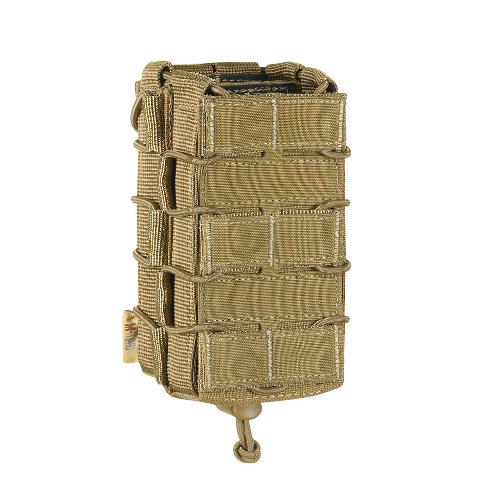 Portmagazie Dublă Deschisă M-Tac AK Laser Cut - Coyote