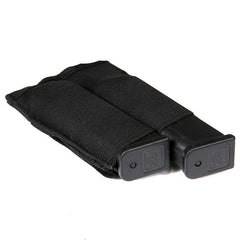 Portmagazie Pistol Dublu Elastic LQ16011-2 Negru - Acces Rapid și Securizat