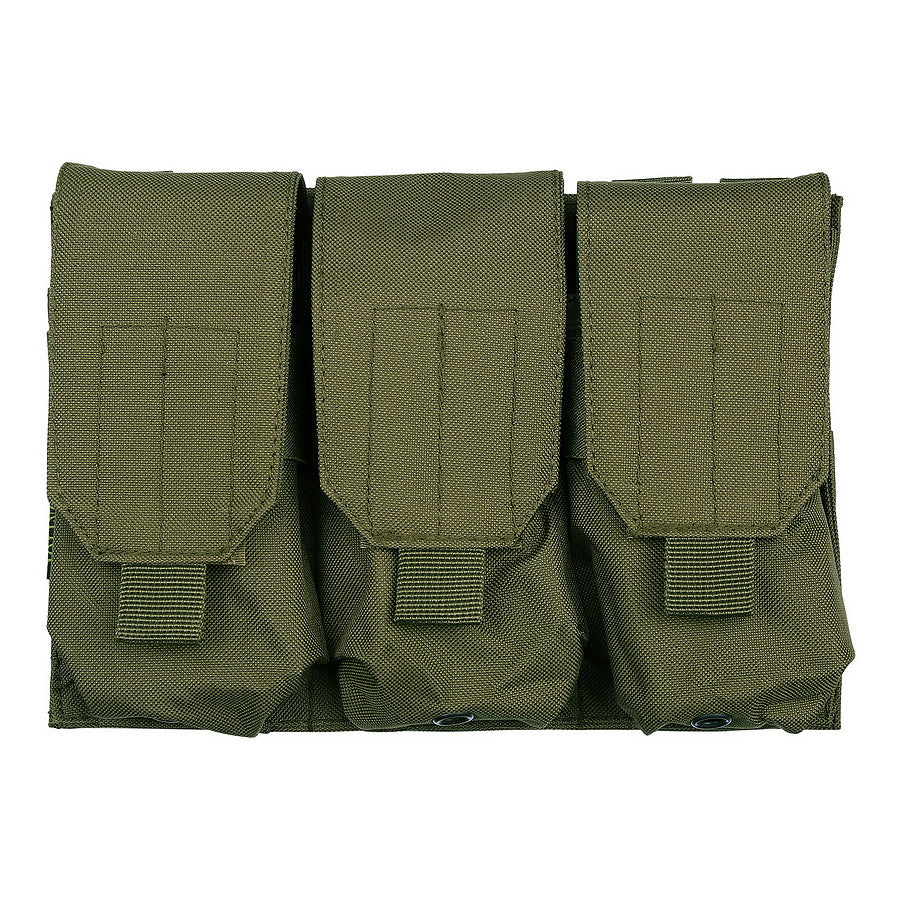 Portmagazie Triple M4 Mag Pouch Verde - Stocare Eficientă & Acces Rapid