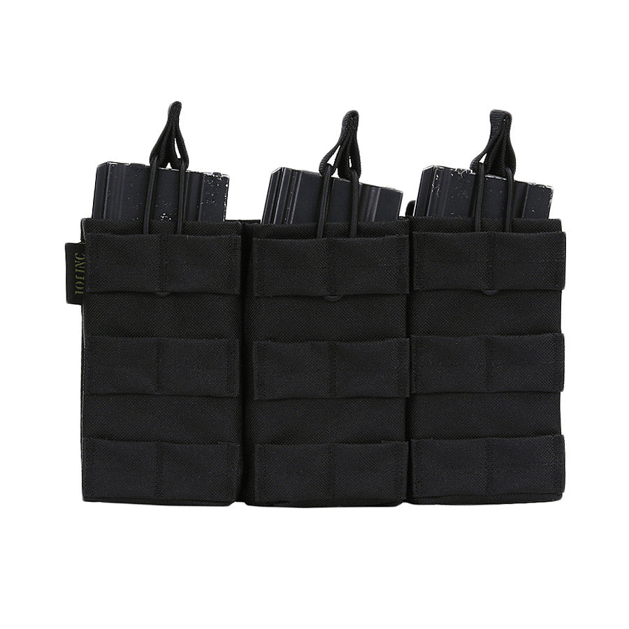 Portmagazin Triple Open Top M4 Negru - Acces Rapid & Capacitate Triplă