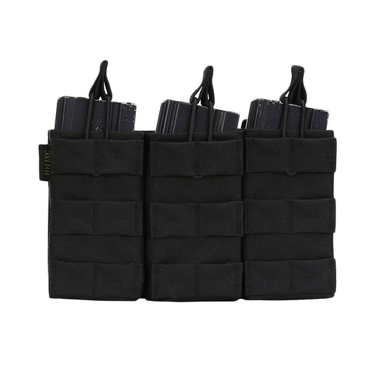 Portmagazin Triple Open Top M4 Negru - Acces Rapid & Capacitate Triplă