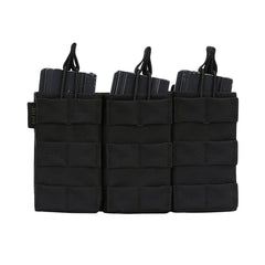 Portmagazin Triple Open Top M4 Negru - Acces Rapid & Capacitate Triplă