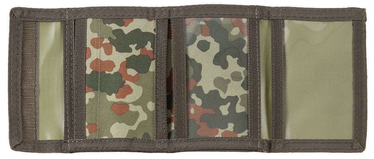 Portofel BW "Fallschirmjäger" Flecktarn MFH - Velcro, Comp. Multiple