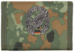 Portofel BW "Fallschirmjäger" Flecktarn MFH - Velcro, Comp. Multiple